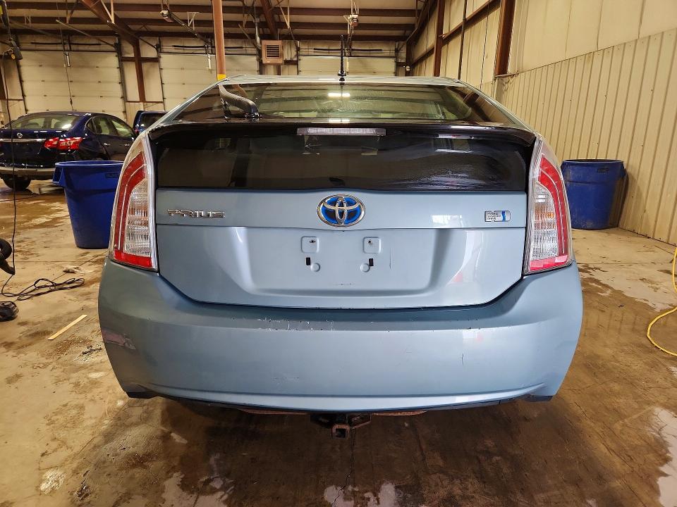 2013 Toyota Prius VIN JTDKN3DU6D1714448 COPART salvage auction — SIDE, Pa - Certificate Of Salvage, sold $2,400 on 2026-07-17 (photo 6)
