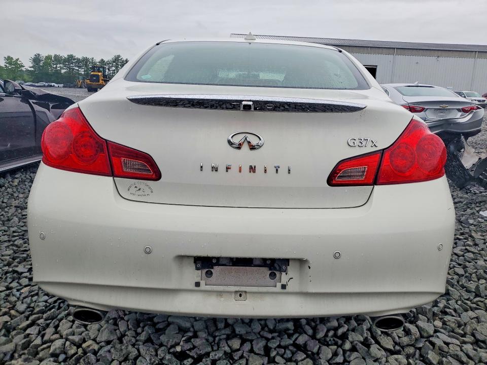 2013 Infiniti VIN JN1CV6AR3DM356717 COPART salvage auction — FRONT END, Nj - Cert Of Title-Salvage, sold $425 on 2026-07-27 (photo 6)