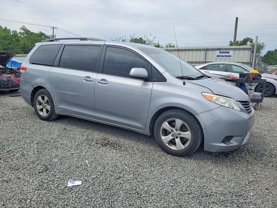 2012 Toyota VIN 5TDKK3DCXCS271559 COPART salvage auction — SIDE, Nj - Cert Of Title-Salvage, sold $1,600 on 2026-07-02 (photo 4)