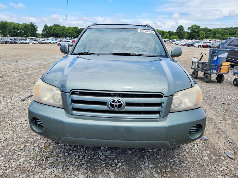 2006 Toyota Highlander VIN JTEGD21A560132505 COPART salvage auction — MECHANICAL, Ar - Certificate Of Title, sold $1,300 on 2026-07-13 (photo 5)