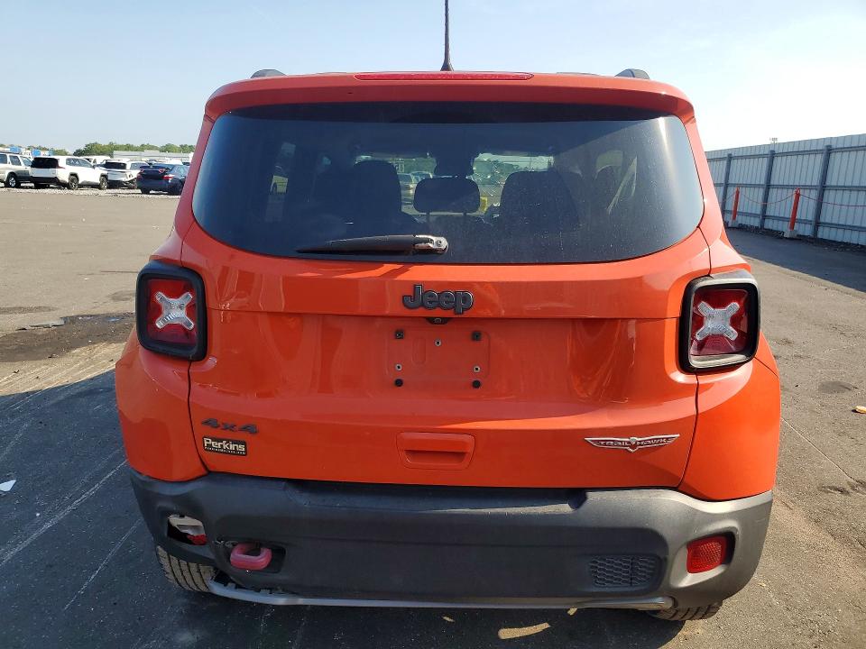 2019 Jeep VIN ZACNJBC17KPK64054 COPART salvage auction — FRONT END, Fl - Cert Of Title Slvg Rebuildable, sold $1,850 on 2026-08-12 (photo 6)