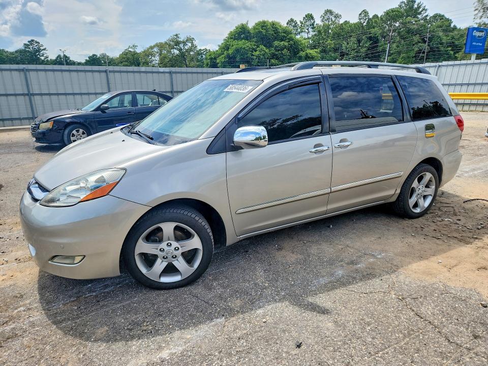 2006 Toyota Sienna VIN 5TDZA22CX6S447626 COPART salvage auction — REAR END, Fl - Cert Of Title Slvg Rebuildable, sold $300 on 2026-07-13 (photo 1)