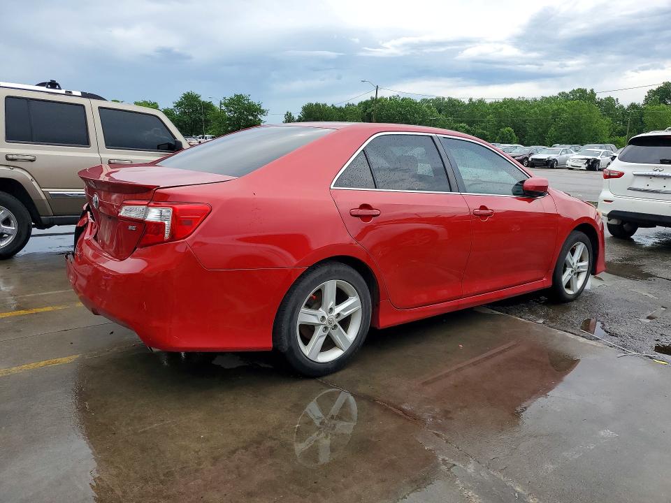 2012 Toyota Camry VIN 4T1BF1FK6CU581504 COPART salvage auction — REAR END, Ky - Cert Of Title-Salvage, sold $2,100 on 2026-07-02 (photo 3)