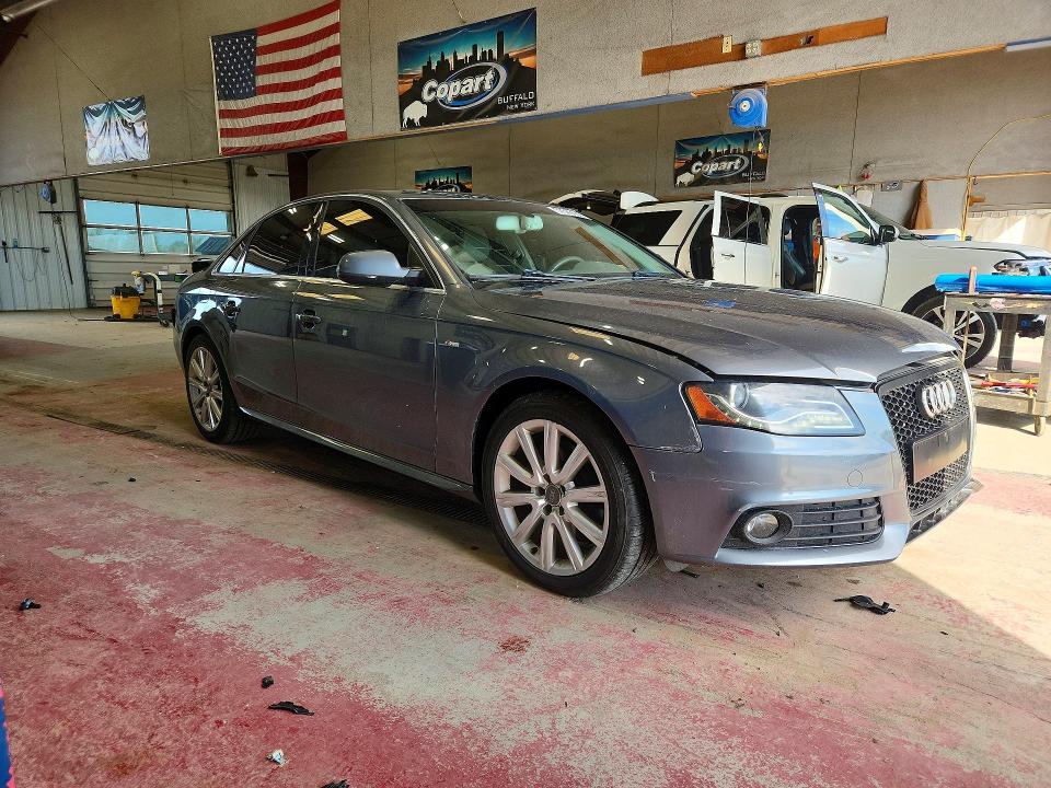 2012 Audi A4 VIN WAUFFAFL8CN014460 COPART salvage auction — REAR END, PA - CERT OF SALV-R=RECONSTRUCTED, sold $175 on 2026-07-27 (photo 4)