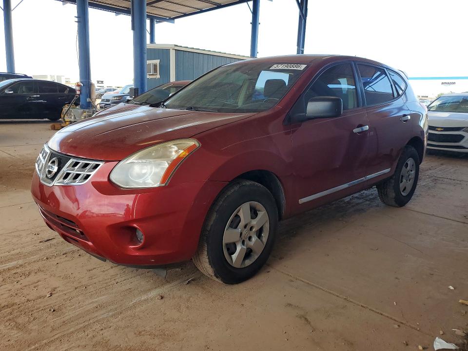 2012 Nissan Rogue VIN JN8AS5MT1CW301575 COPART salvage auction — FRONT END, Az - Cert Of Title - Salvage, sold $1,150 on 2026-07-02 (photo 1)