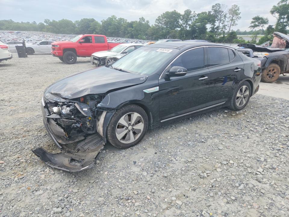2014 Kia Optima VIN KNAGN4ADXE5074591 COPART salvage auction — FRONT END, Ga - Cert Of Title-Salvage, sold $550 on 2026-07-30 (photo 1)