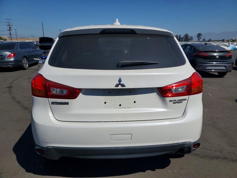 2017 Mitsubishi Outlander sport VIN JA4AP3AU6HZ013002 COPART salvage auction — SIDE, Ca - Salvage Certificate, sold $2,050 on 2026-07-08 (photo 6)