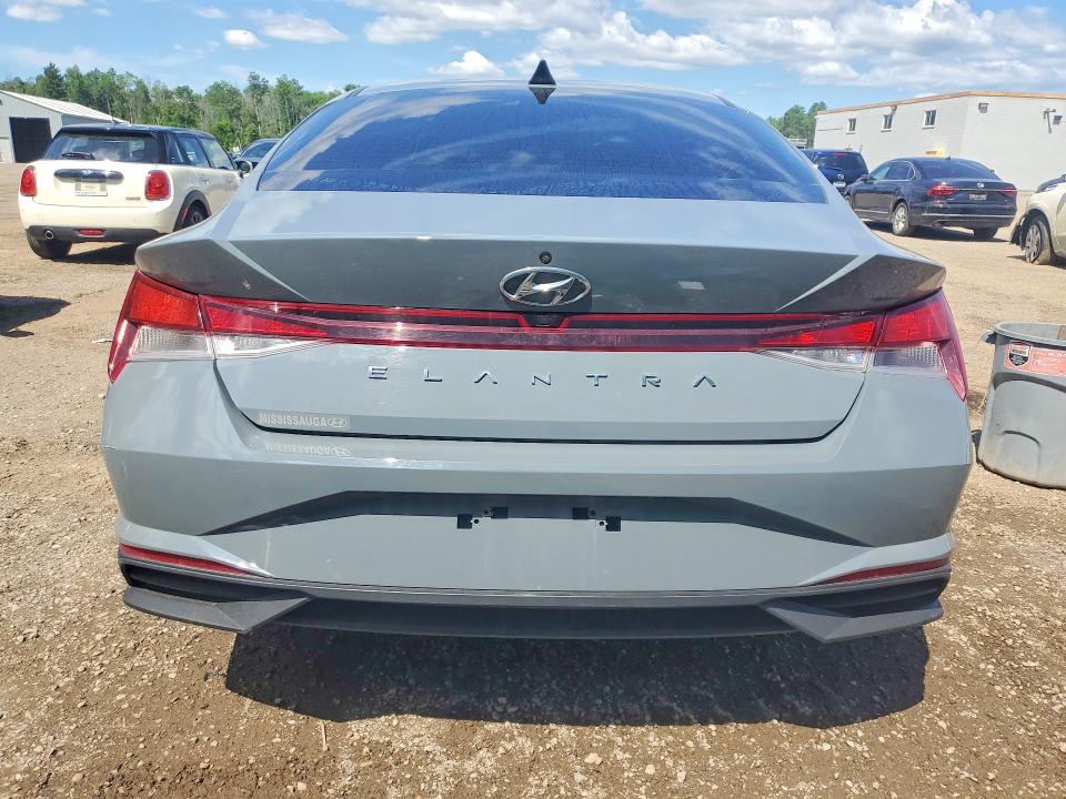 2021 Hyundai Elantra VIN KMHLM4AG6MU133070 COPART salvage auction — FRONT END, On - Permit Salvage, sold $3,050 on 2026-07-16 (photo 6)