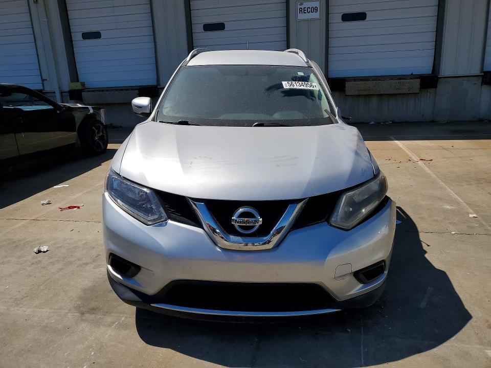 2016 Nissan Rogue VIN KNMAT2MV8GP614440 COPART salvage auction — SIDE, Ky - Cert Of Title-Rebuilt Water, sold $1,300 on 2026-07-16 (photo 5)