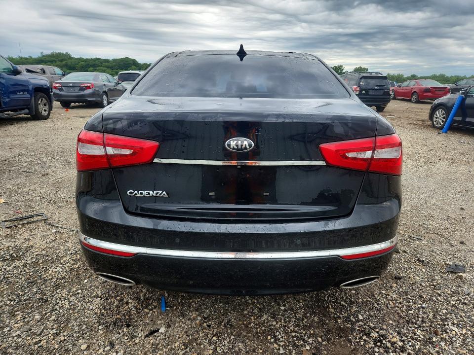 2014 Kia Cadenza VIN KNALN4D75E5165949 COPART salvage auction — HAIL, Il - Salvage Certificate, sold $1,850 on 2026-07-29 (photo 6)