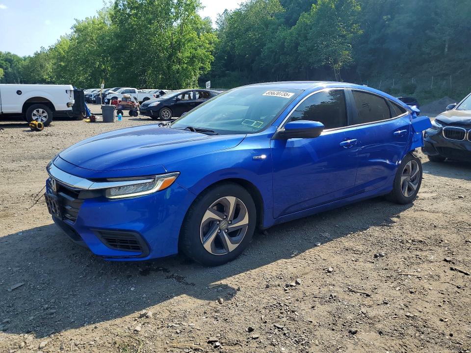 2019 Honda Insight VIN 19XZE4F57KE025524 COPART salvage auction — REAR END, Ny - Mv-907A Salvage Certificate, sold $2,050 on 2026-07-09 (photo 1)