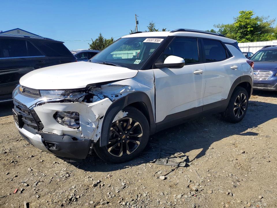 2022 Chevrolet Trailblazer VIN KL79MRSL4NB046303 COPART salvage auction — FRONT END, Nj - Cert Of Title-Salvage, sold $4,850 on 2026-07-15 (photo 1)
