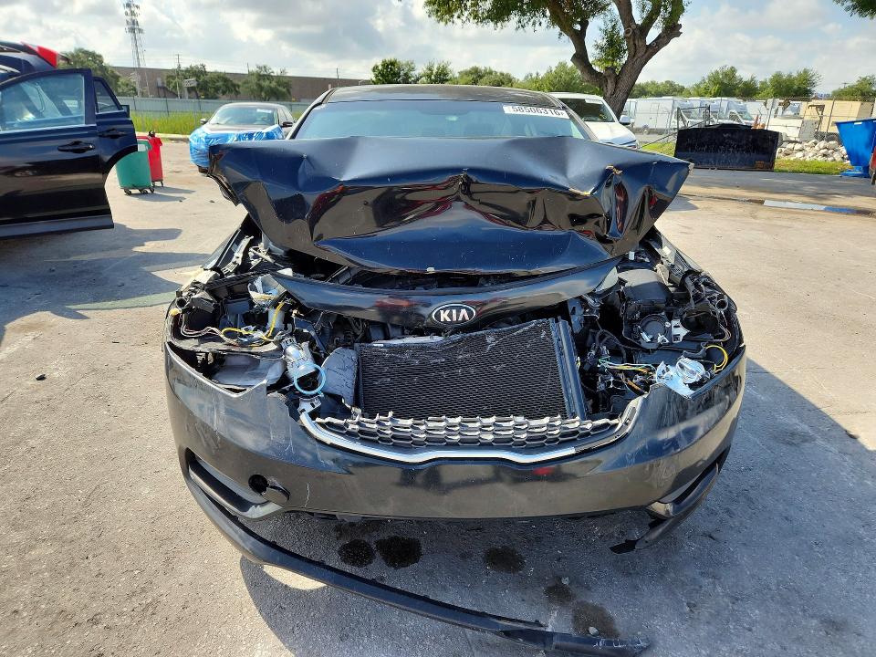 2016 Kia VIN KNAFK4A61G5519583 COPART salvage auction — FRONT END, Salvage Title, sold $500 on 2026-07-14 (photo 5)