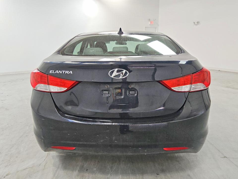 2013 Hyundai Elantra VIN KMHDH4AE1DU656410 COPART salvage auction — FRONT END, VA - CERTIFICATE OF TITLE, sold $125 on 2026-07-28 (photo 6)