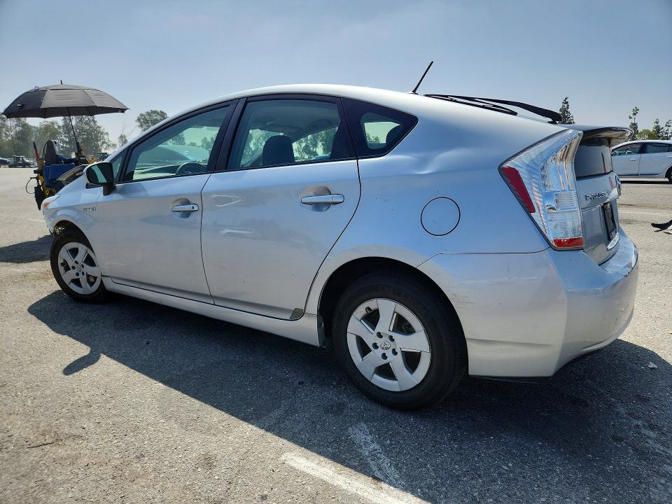 2011 Toyota Prius VIN JTDKN3DU5B5322096 COPART salvage auction — FRONT END, Ca - Salvage Certificate, sold $750 on 2026-07-28 (photo 2)