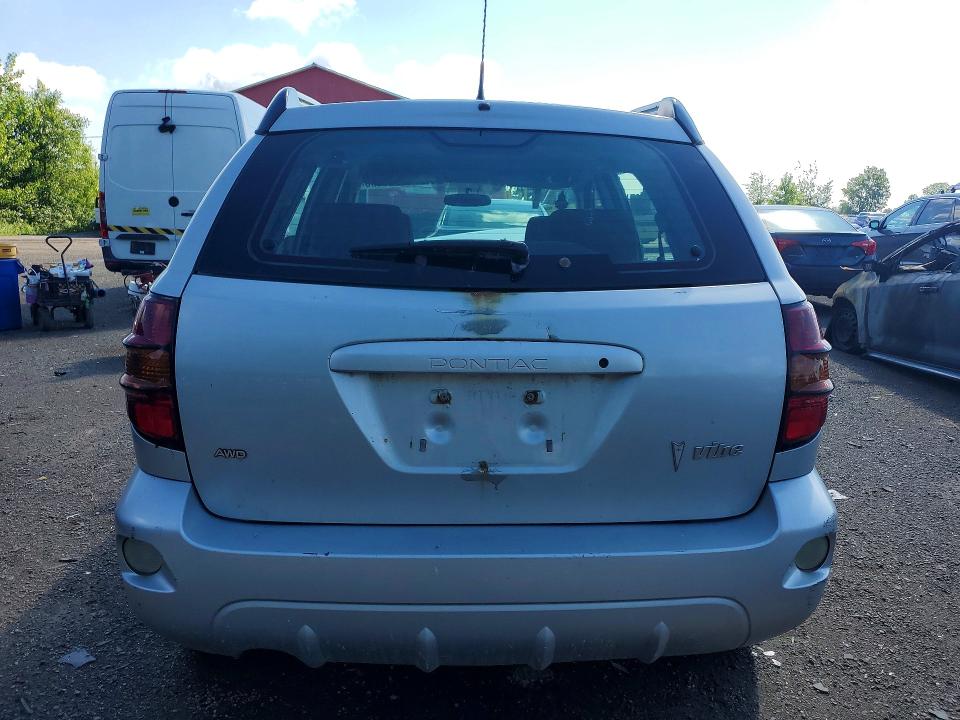 2006 Pontiac Vibe VIN 5Y2SM65826Z425643 COPART salvage auction — FRONT END, ON - PERMIT SALVAGE, sold $200 on 2026-07-28 (photo 6)