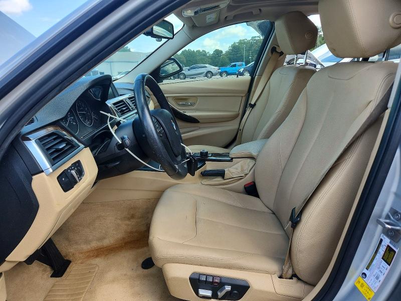 2016 BMW 3er VIN WBA8E1G52GNT34021 COPART salvage auction — WATER/FLOOD, Al - Cert Of Title-Flood Salvage, sold $400 on 2026-08-17 (photo 7)