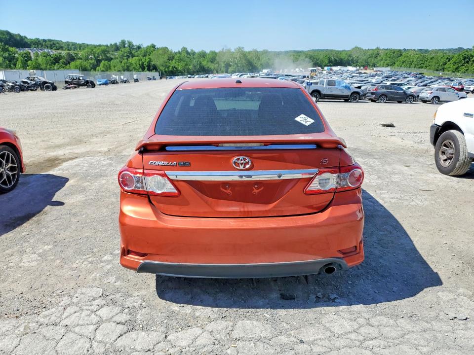 2013 Toyota Corolla VIN 2T1BU4EE2DC075965 COPART salvage auction — FRONT END, Pa - Certificate Of Salvage, sold $3,300 on 2026-07-02 (photo 6)