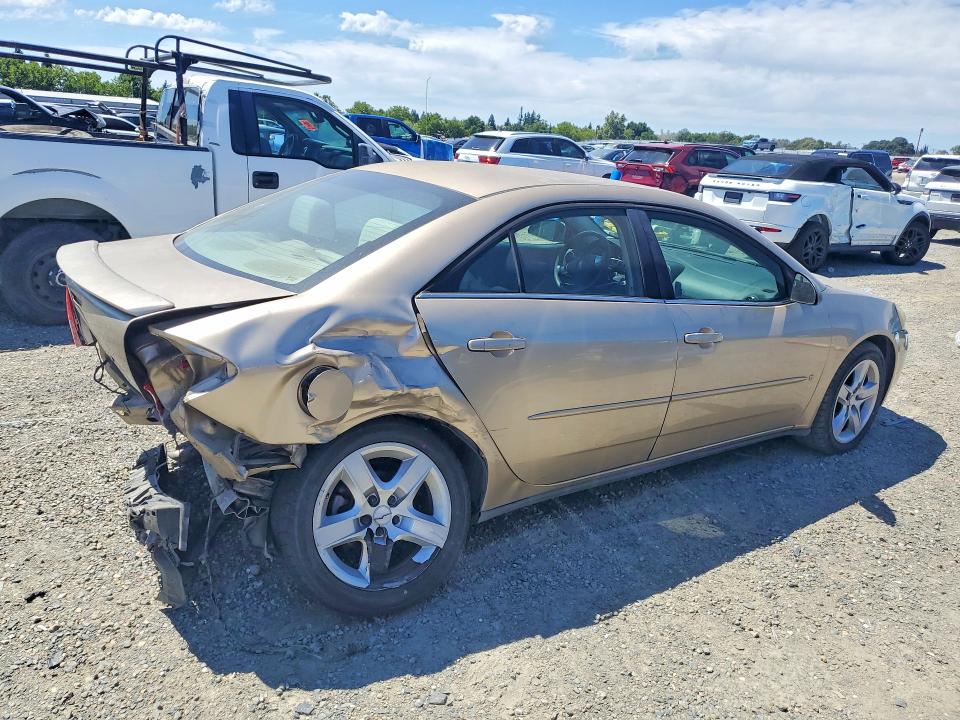 2007 Pontiac G6 VIN 1G2ZG58B774199514 COPART salvage auction — REAR END, CA - SALVAGE CERTIFICATE, sold $100 on 2026-09-01 (photo 3)