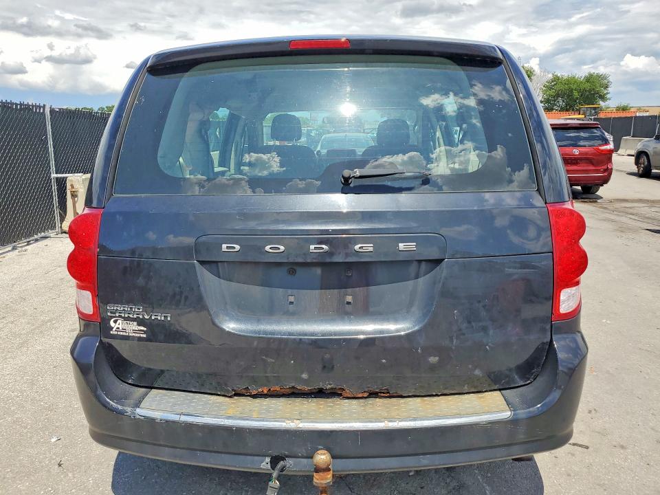 2014 Dodge Caravan VIN 2C4RDGBG7ER278888 COPART salvage auction — FRONT END, Fl - Certificate Of Destruction, sold $500 on 2026-07-02 (photo 6)