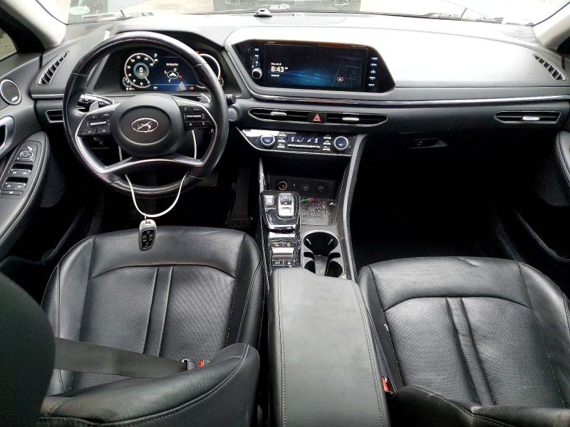 2022 Hyundai Sonata VIN KMHL34J26NA200907 COPART salvage auction — FRONT END, Co - Salvage Title, sold $3,350 on 2026-07-21 (photo 8)