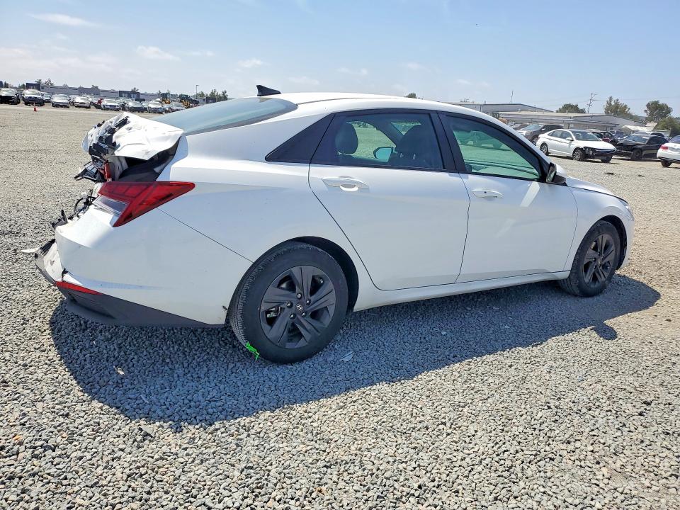 2023 Hyundai Elantra VIN KMHLM4AJ9PU082390 COPART salvage auction — REAR END, Ca - Salvage Certificate, sold $5,200 on 2026-07-24 (photo 3)