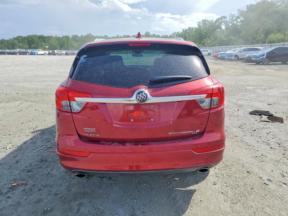 2018 Buick Envision VIN LRBFX3SX7JD056589 COPART salvage auction — FRONT END, SC - CERT OF TITLE-SALVAGE, sold $1,300 on 2026-07-08 (photo 6)
