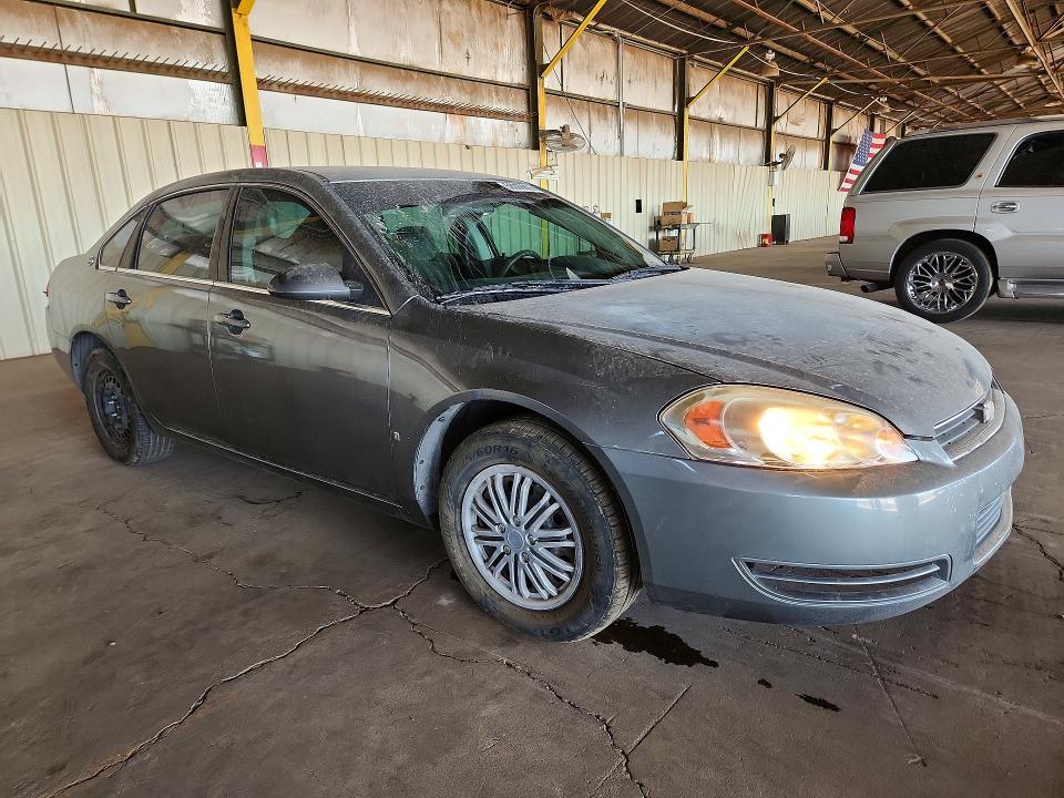 2008 Chevrolet Impala VIN 2G1WB58K681219044 COPART salvage auction — REAR END, Az - Certificate Of Title (P), sold $475 on 2026-07-29 (photo 4)