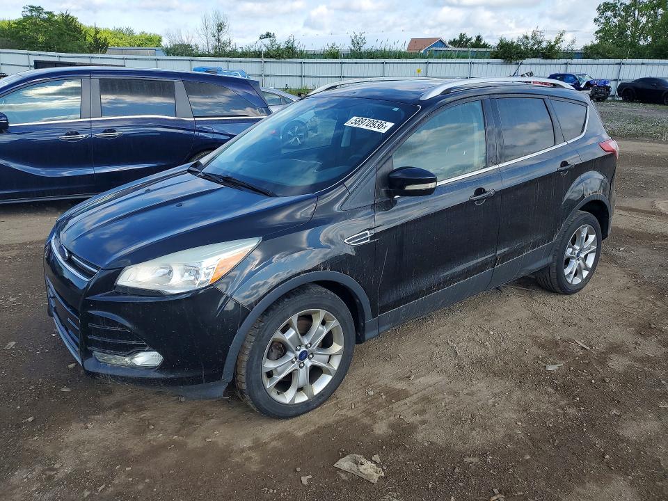2014 Ford Escape VIN 1FMCU9J96EUD33236 COPART salvage auction — REAR END, OH - CERT OF TITLE-SALVAGE, sold $425 on 2026-07-02 (photo 1)