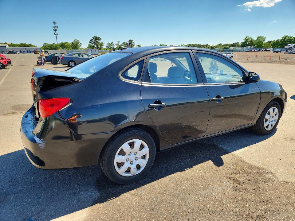 2008 Hyundai Elantra VIN KMHDU46D88U492431 COPART salvage auction — REAR END, Ny - Mv-907A Salvage Certificate, sold $550 on 2026-07-20 (photo 3)