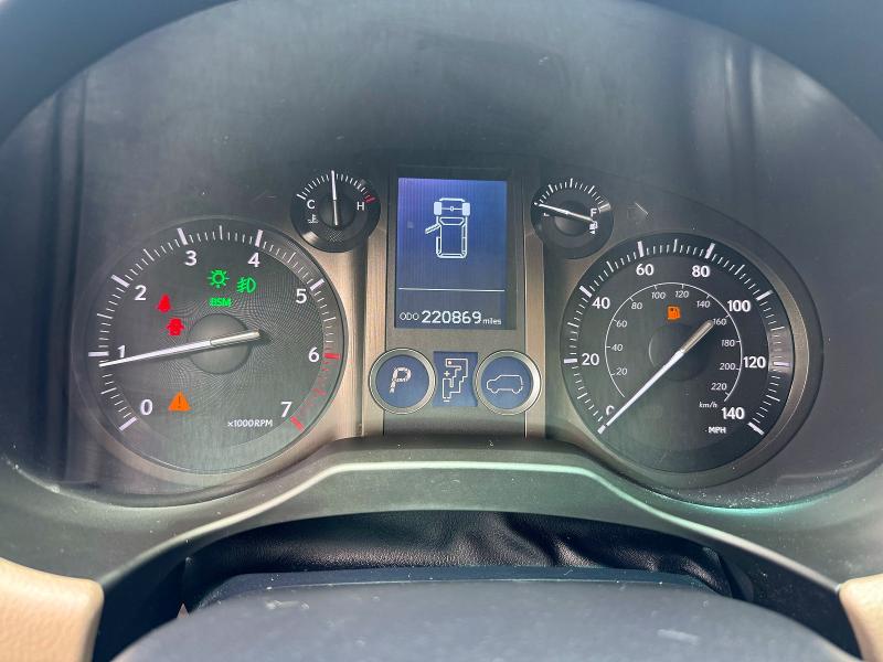 2016 Lexus Gx VIN JTJBM7FX2G5146209 COPART salvage auction — MINOR DENT/SCRATCHES, Ok - Certificate Of Title (P), sold $13,200 on 2026-07-09 (photo 8)