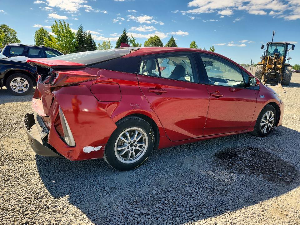2017 Toyota Prius VIN JTDKARFP4H3030286 COPART salvage auction — REAR END, OR - SALVAGE TITLE CERTIFICATE, sold $5,300 on 2026-07-28 (photo 3)