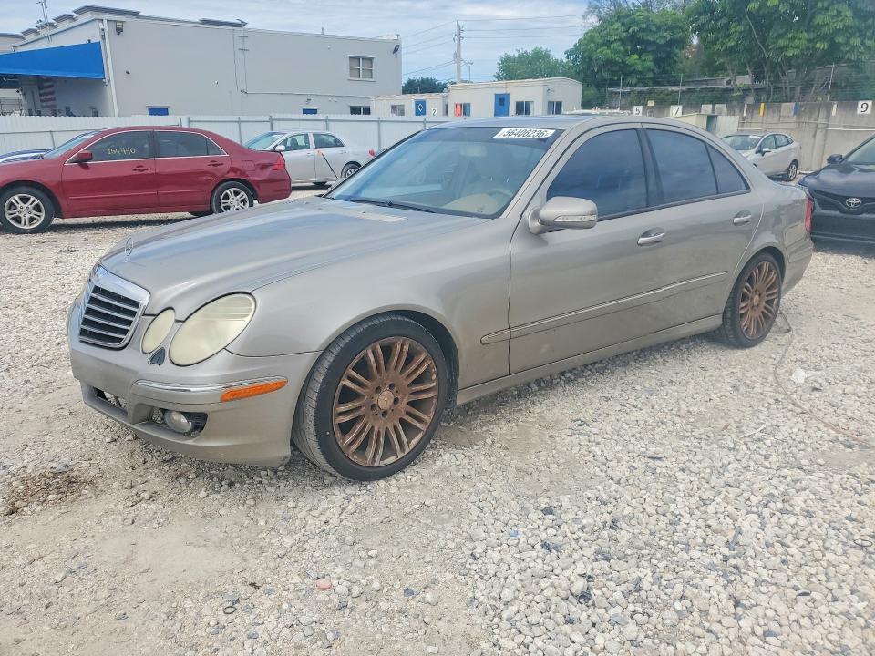 2008 Mercedes-benz E-class VIN WDBUF56X08B284441 COPART salvage auction — SIDE, Fl - Cert Of Title Slvg Rebuildable, sold $625 on 2026-07-07 (photo 1)