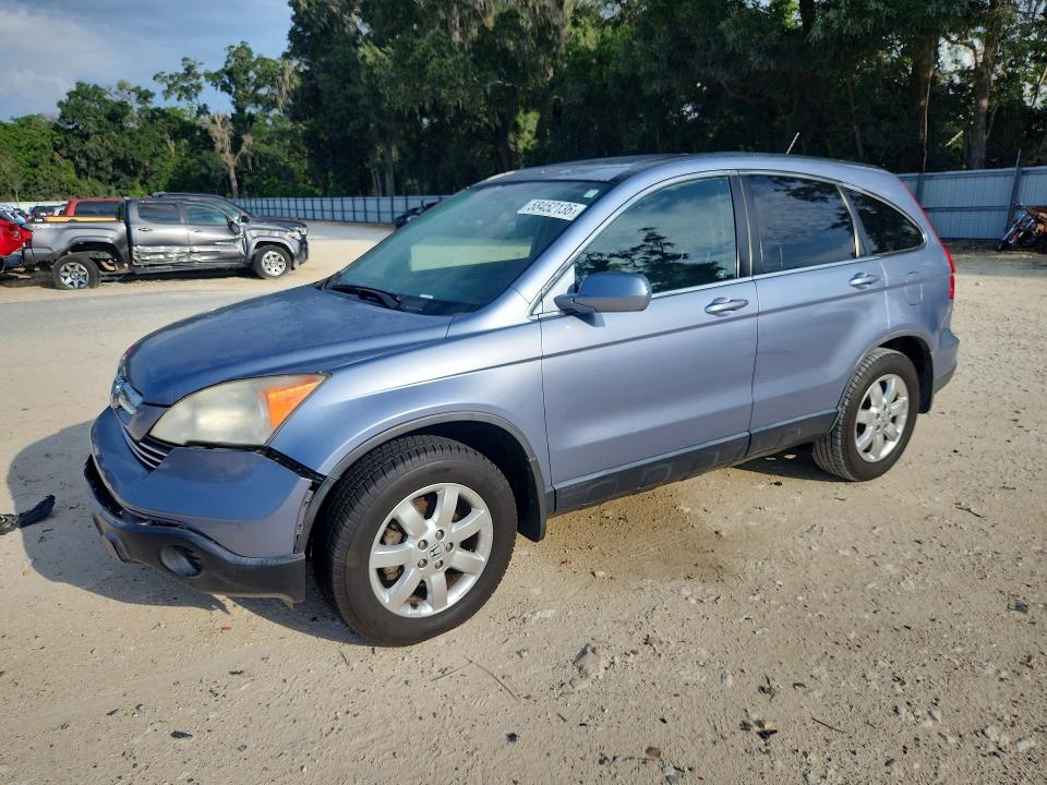 2007 Honda Cr-v VIN JHLRE38737C052214 COPART salvage auction — FRONT END, Fl - Cert Of Title Slvg Rebuildable, sold $1,500 on 2026-07-28 (photo 1)
