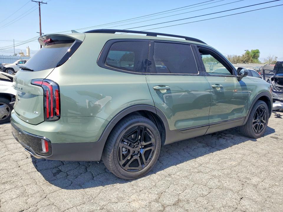 2025 Kia Telluride VIN 5XYP3DGC5SG655104 COPART salvage auction — REAR END, Ca - Salvage Certificate, sold $19,700 on 2026-07-02 (photo 3)