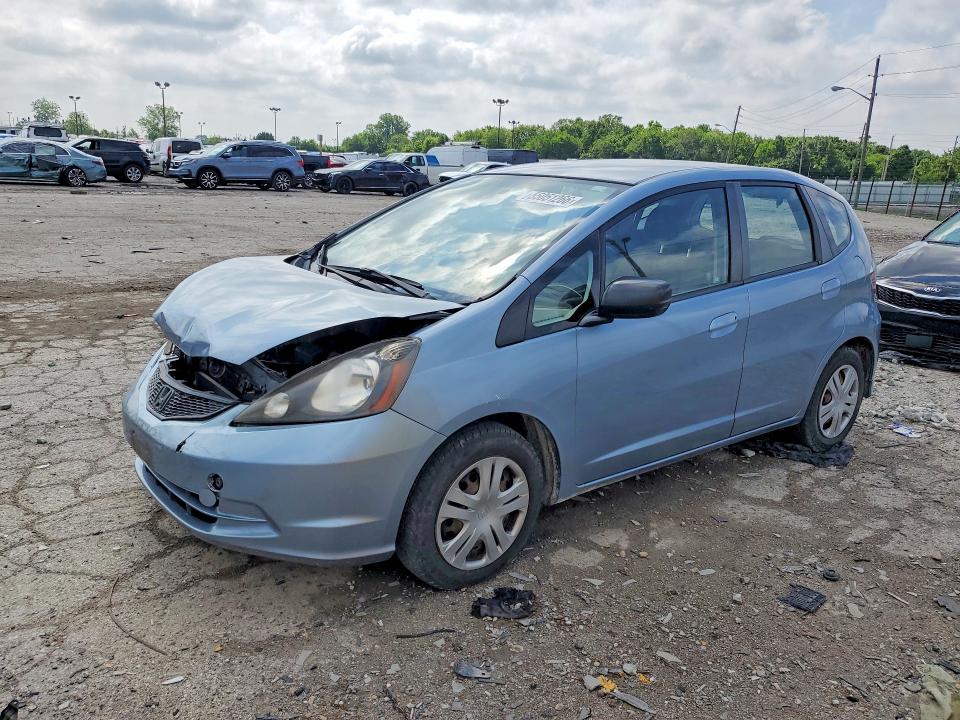 2011 Honda Fit VIN JHMGE8H36BC021688 COPART salvage auction — FRONT END, In - Cert Of Title-Salvage Title, sold $225 on 2026-07-21 (photo 1)