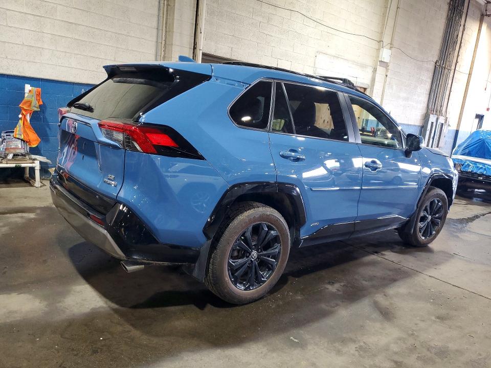 2022 Toyota Rav 4 VIN JTM16RFV6ND077143 COPART salvage auction — VANDALISM, Mi - Cert Of Title-Salvage Vehicle, sold $12,100 on 2026-07-02 (photo 3)