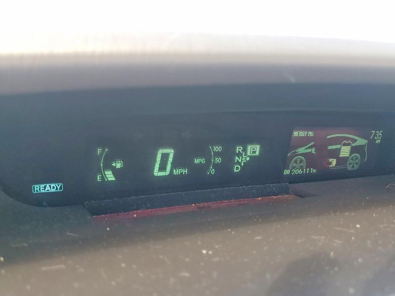 2011 Toyota Prius VIN JTDKN3DU2B1410028 COPART salvage auction — FRONT END, Va - Certificate Of Title, sold $825 on 2026-07-08 (photo 9)