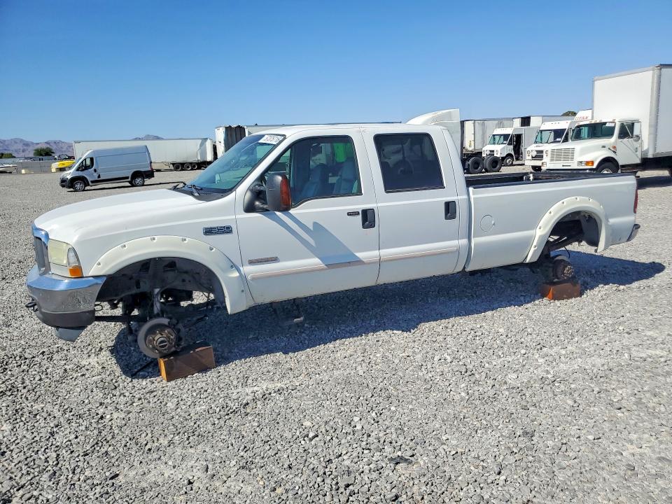2004 Ford F-350 VIN 1FTSW31P24ED06999 COPART salvage auction — UNDERCARRIAGE, Nv - Salvage Title, sold $2,400 on 2026-07-08 (photo 1)