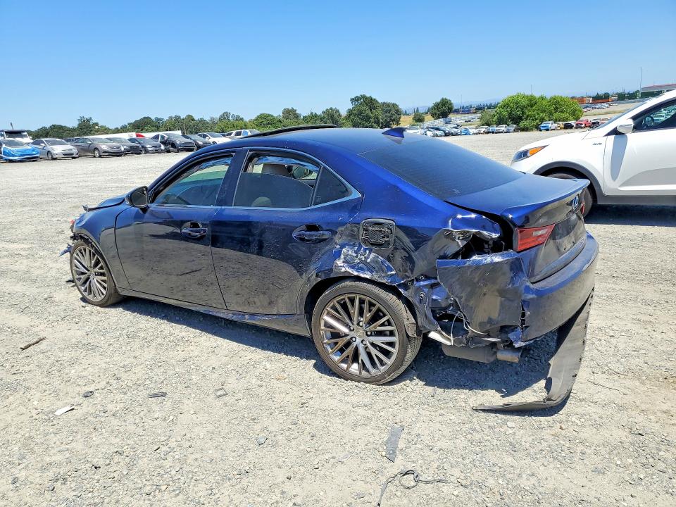 2015 Lexus Is 250 VIN JTHBF1D25F5060536 COPART salvage auction — FRONT END, Ca - Salvage Certificate, sold $400 on 2026-07-21 (photo 2)