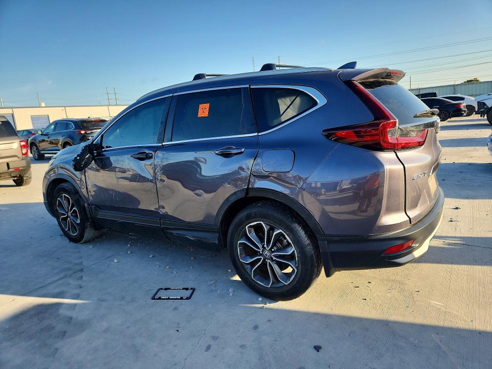 2022 Honda Cr-v VIN 7FARW1H85NE018481 COPART salvage auction — SIDE, Tx - Salvage Vehicle Title, sold $175 on 2026-07-21 (photo 2)