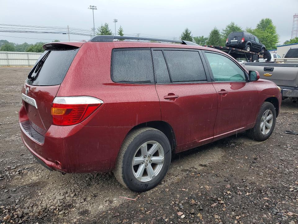 2010 Toyota Highlander VIN 5TDKK3EHXAS007040 COPART salvage auction — MINOR DENT/SCRATCHES, MD - CERT OF SALVAGE > 75% DAMAGE, sold $2,500 on 2026-07-20 (photo 3)