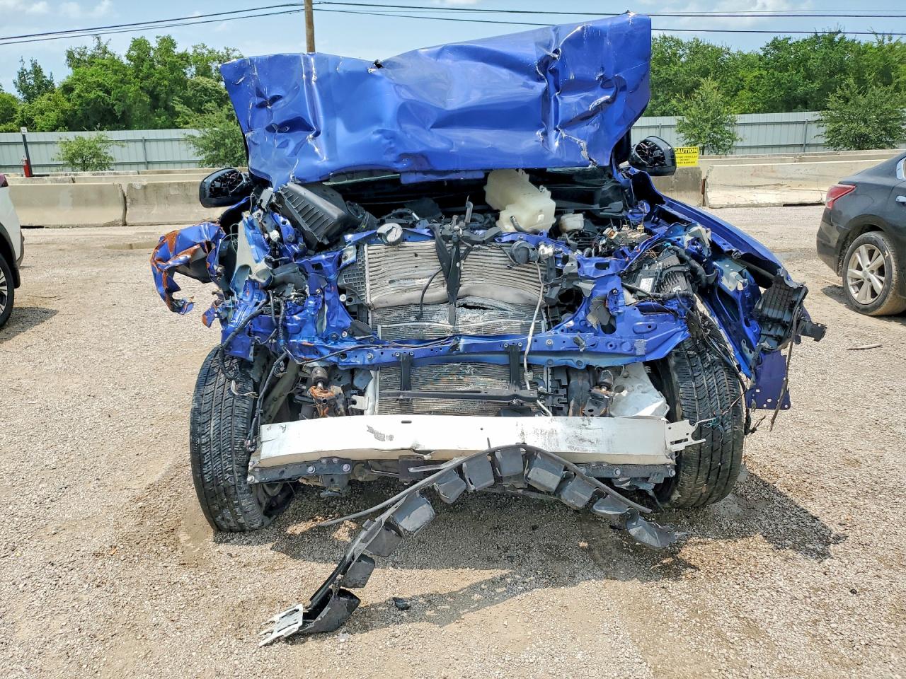 2024 Toyota Tacoma VIN 3TMKB5FN4RM004002 COPART salvage auction — Front End, TX - CERTIFICATE OF TITLE, sold $7,600 on 2026-07-02 (photo 5)