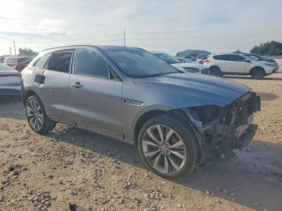 2020 Jaguar VIN SADCM2FV9LA633311 COPART salvage auction — FRONT END, TX - SALVAGE VEHICLE TITLE (P), sold $4,000 on 2026-07-16 (photo 4)
