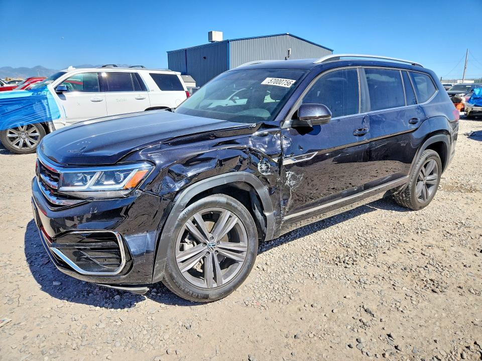 2021 Volkswagen VIN 1V2SR2CA4MC572755 COPART salvage auction — SIDE, UT - SALVAGE CERTIFICATE, sold $6,300 on 2026-07-02 (photo 1)