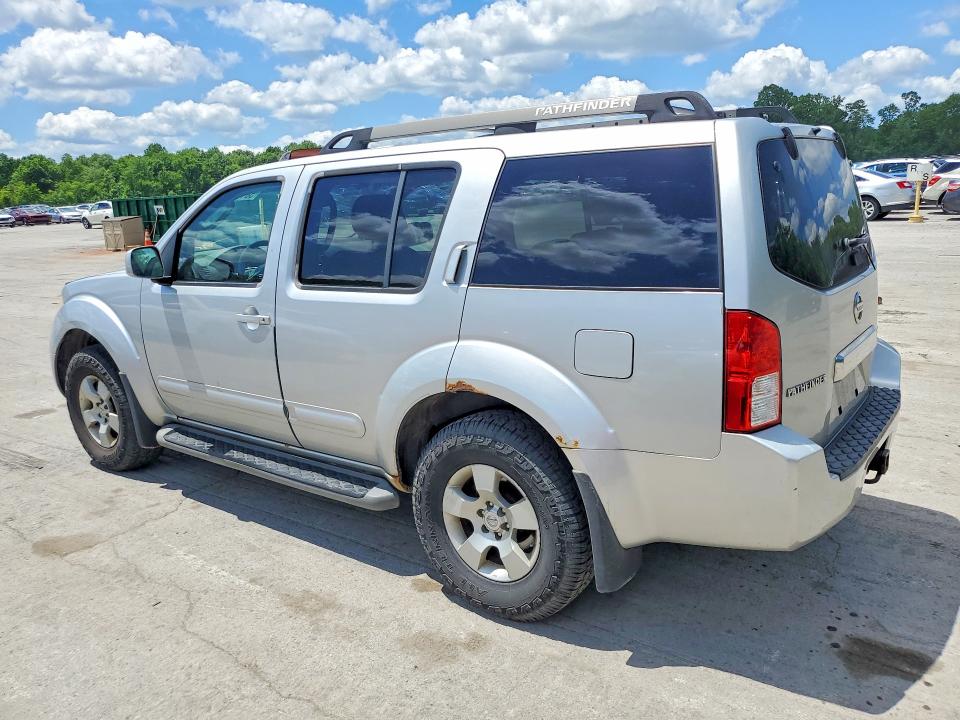 2005 Nissan Pathfinder VIN 5N1AR18W95C750636 COPART salvage auction — UNDERCARRIAGE, Pa - Certificate Of Salvage, sold $500 on 2026-07-02 (photo 2)