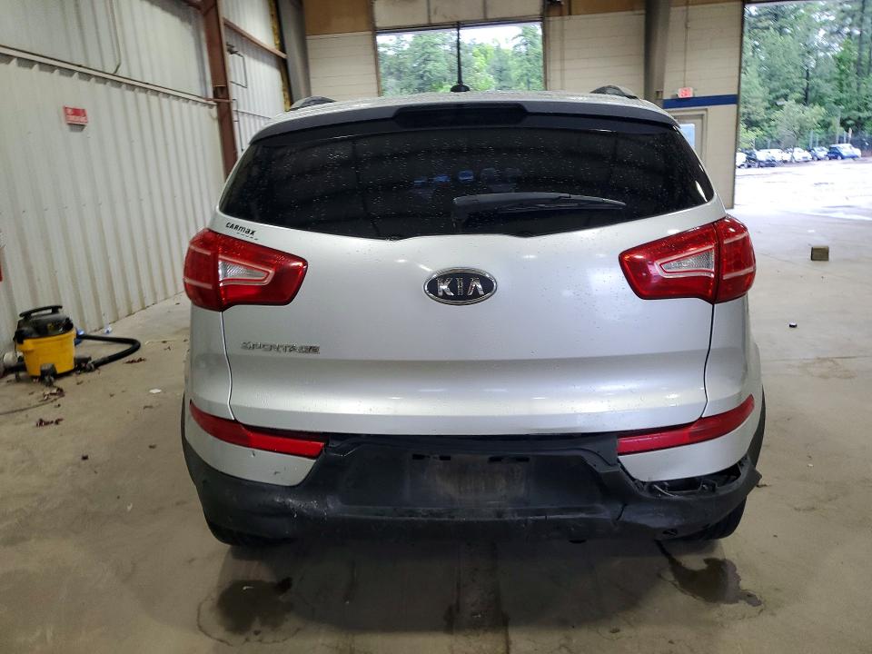 2011 Kia Sportage VIN KNDPB3A27B7059731 COPART salvage auction — REAR END, Va - Cert Of Title - Salvage, sold $1,750 on 2026-07-10 (photo 6)