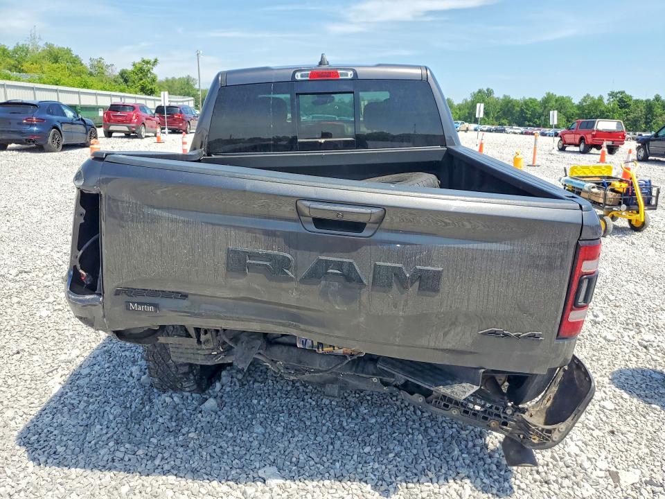 2019 Ram 1500 VIN 1C6SRFLTXKN920383 COPART salvage auction — REAR END, Oh - Cert Of Title-Salvage, sold $7,700 on 2026-07-02 (photo 6)