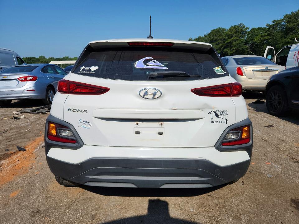 2021 Hyundai Kona VIN KM8K12AA5MU663566 COPART salvage auction — FRONT END, Al - Cert Of Title-Salvage Title, sold $3,850 on 2026-07-21 (photo 6)