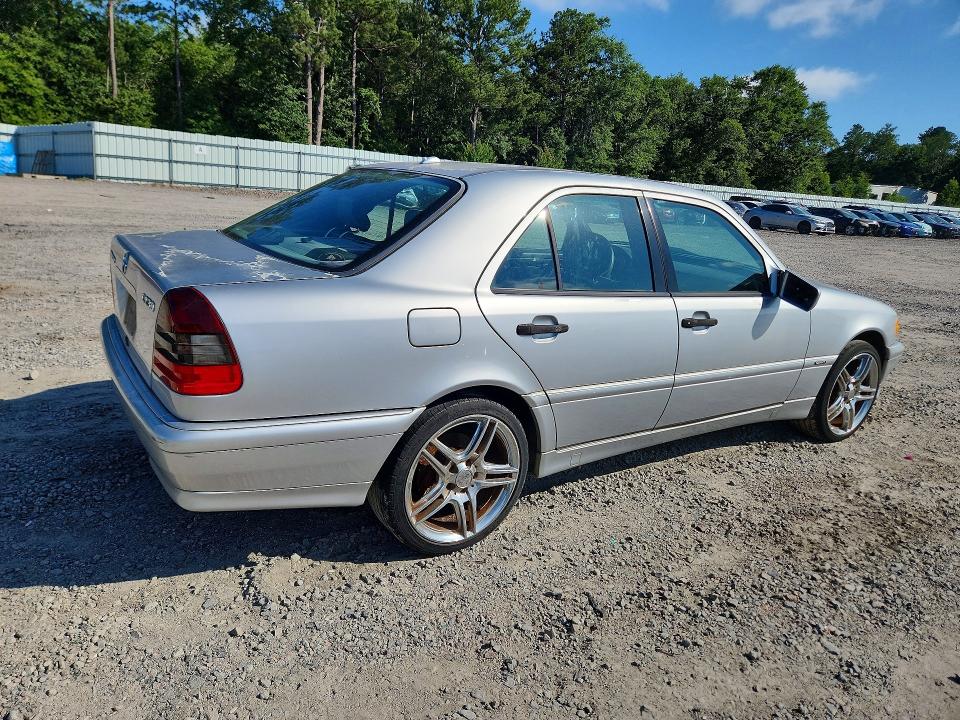 2000 Mercedes-benz C class VIN WDBHA24G3YA845996 COPART salvage auction — FRONT END, Sc - Certificate Of Title, sold $500 on 2026-07-28 (photo 3)